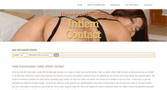 Desktop Screenshot of intiemcontact.com